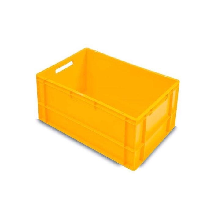 Eurobox Gelb, 60x40x22cm, Volumen 66 Liter, NORAH Plastics