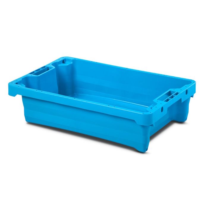 Fischkasten 60x40x15,5cm, Inhalt 20 Liter mit Ablauflöchern, NORAH Plastics