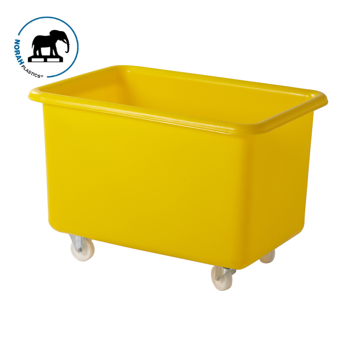 Rechteckbehälter, 340 Liter, Gelb, NORAH Plastics Rechteckbehälter, 340 Liter, Gelb, NORAH Plastics
