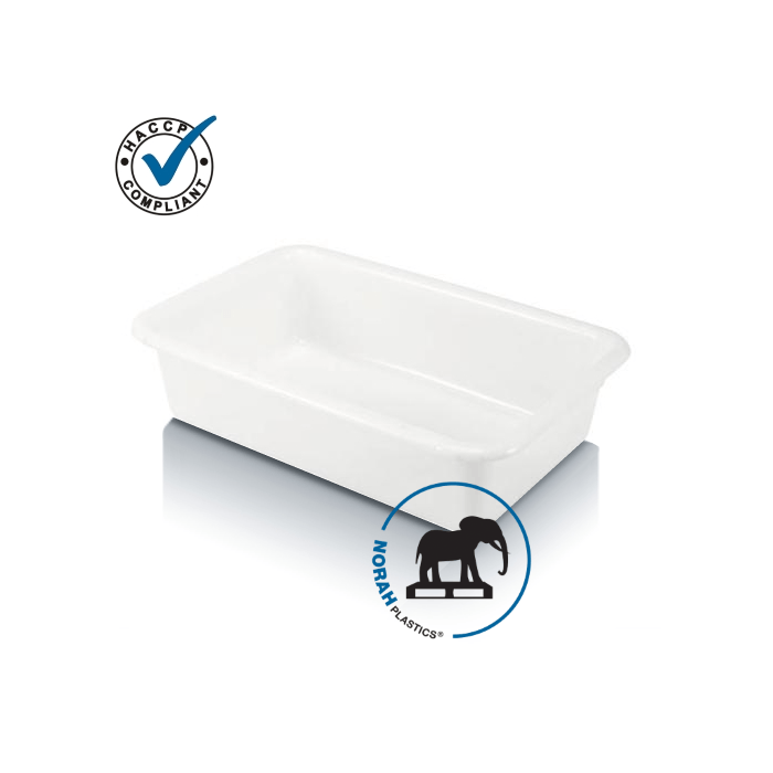 Transportmulde, 71x49x18,5cm, Inhalt 40 Liter, glattes Design, NORAH Plastics Transportmulde, 71x49x18,5cm, Inhalt 40 Liter, glattes Design, NORAH Plastics