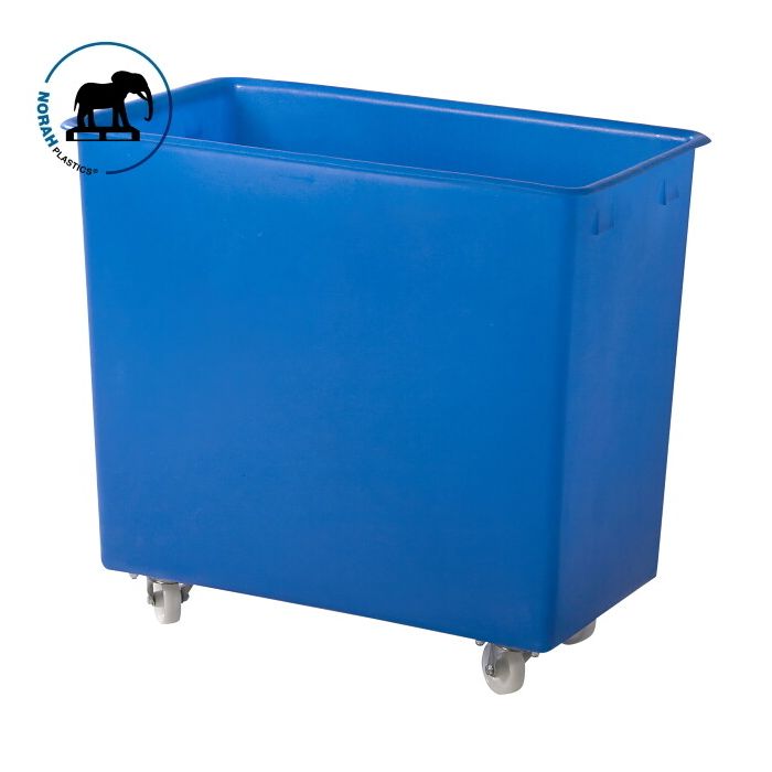 Volume-Bak, Verrijdbaar, Blauw, HDPE, 227 liter, NORAH Plastics Volume-Bak, Verrijdbaar, Blauw, HDPE, 227 liter, NORAH Plastics