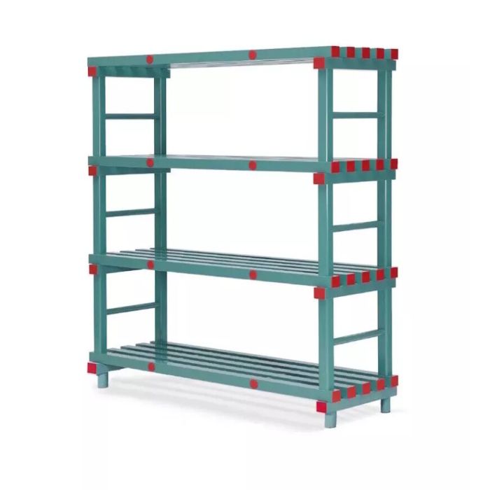 Kunststoff Fachbodenregal 100x50x182cm, NORAH Plastics Kunststoff Fachbodenregal 100x50x182cm, NORAH Plastics
