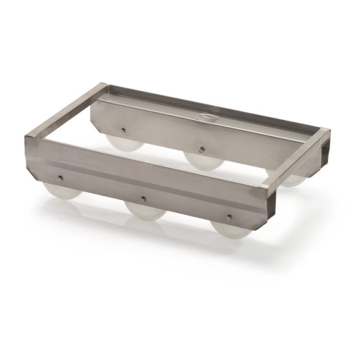 Edelstahl-Transportroller für Fischkisten, 40 Kg / 60 Liter, NORAH Plastics Edelstahl-Transportroller für Fischkisten, 40 Kg / 60 Liter, NORAH Plastics