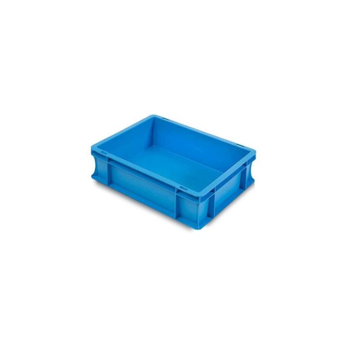 Stapelbehälter im Euroformat, 40x30x12m, Blau, NORAH Plastics