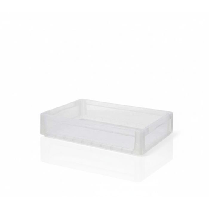Transparante Stapelboxen 60 x 40 x 12,5 cm, Inhalt 24 Liter, transparent, NORAH Plastics