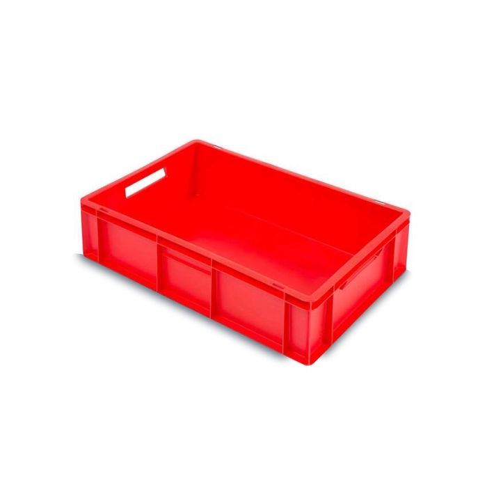 Rode Stapelbare, Stapelkisten, 60x40x17cm, 33 liter, Gesloten, PP, NORAH Plastics