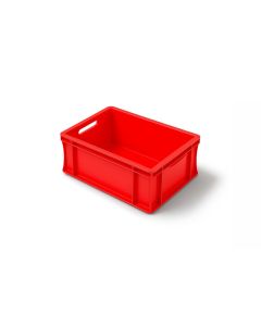 Eurobox im Euroformat 40x30x22cm, Rot, NORAH Plastics