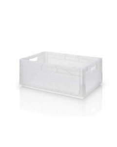 Stapelkästen 60x40x22cm, Inhalt 44 Liter, Transparent, NORAH Plastics