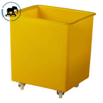 Kunststoff Rollwagen 64x54x69cm, Inhalt 135 Liter, NORAH Plastics