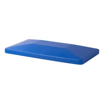 Blauwe deksel passend voor transportwagen 227 liter, NORAH Plastics