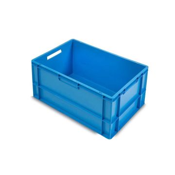 Stapelbehälter im Euroformat, 60x40x32cm, Blau, NORAH Plastics