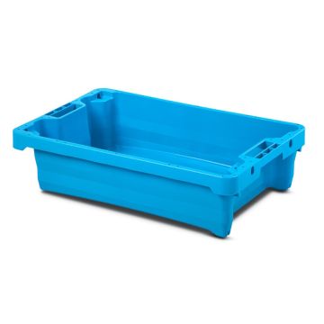 Fischkasten 60x40x15,5cm, Inhalt 20 Liter mit Ablauflöchern, NORAH Plastics