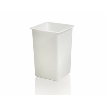 Großbehälter 125 l, Weiß, Artikelnummer 81031110, Quadratisch, Pökelbehälter, NORAH Plastics