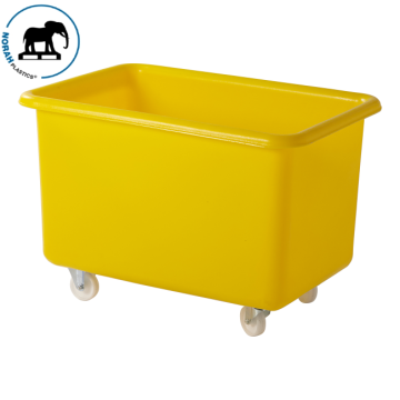 Rechteckbehälter, 340 Liter, Gelb, NORAH Plastics