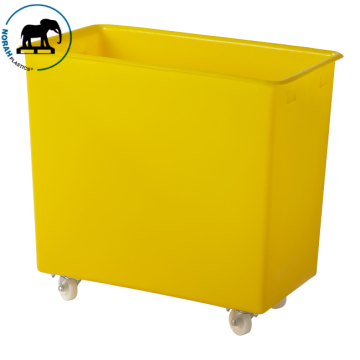 
Kunststoff Rollwagen 82x46x75cm, Inhalt 227 Liter, NORAH Plastics