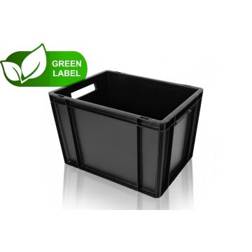  Euro-Stapelbehälter, 40x30x32,5cm, Inhalt 30 Liter, NORAH Plastics