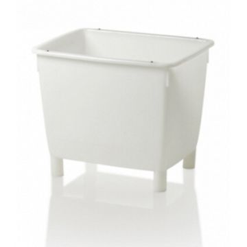 Großbehälter 95x73x83cm, Inhalt 400 Liter, glattes Design, HDPE, NORAH Plastics