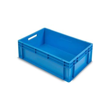 Gelbe Stapelbox, 60x40x22cm, Inhalt 45 Liter, PP, NORAH Plastics