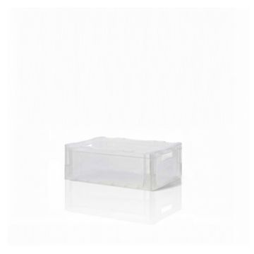 Transparenter Stapelbehälter, 400 x 300 x 125 mm, NORAH Plastics