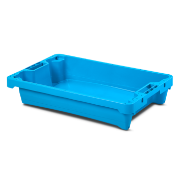 Fischkasten 60x40x12,5cm, Fassungsvermögen 15 Liter mit Entwässerungslöchern, NORAH Plastics
