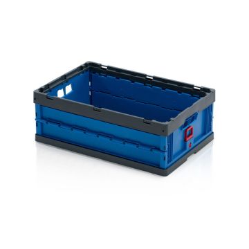 Faltbare-Klappkiste, 60x40x22cm, Inhalt 38 Liter, NORAH Plastics