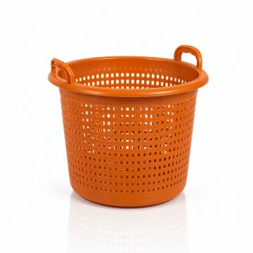 Wäschekorb „Professional“, 44 Liter, orange, NORAH Plastics