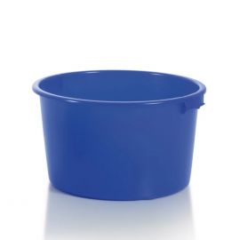 Rundbehälter, Bottich HDPE blau, rund 85 L, HDPE, NORAH Plastics