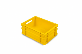 Kunststoff Stapelbox 40x30x17cm, Euronorm, Gelb, NORAH Plastics