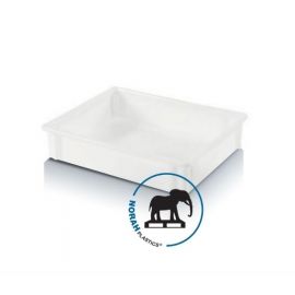 Stapelbehälter 58x47x12cm, Inhalt 26 Liter, glattes Design