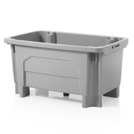 Drehstapelbehälter 120x78,5x63cm, 5 Füßen, Inhalt 300 Liter, glattes Design, NORAH Plastics