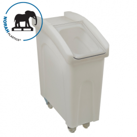 Zutatenwagen mit Klapp-Deckel, 60x38x73cm, Inhalt 90 liter, NORAH Plastics