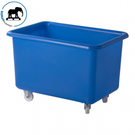 Blaue Rollwagen 101x70x70cm, Inhalt 340 Liter, NORAH Plastics