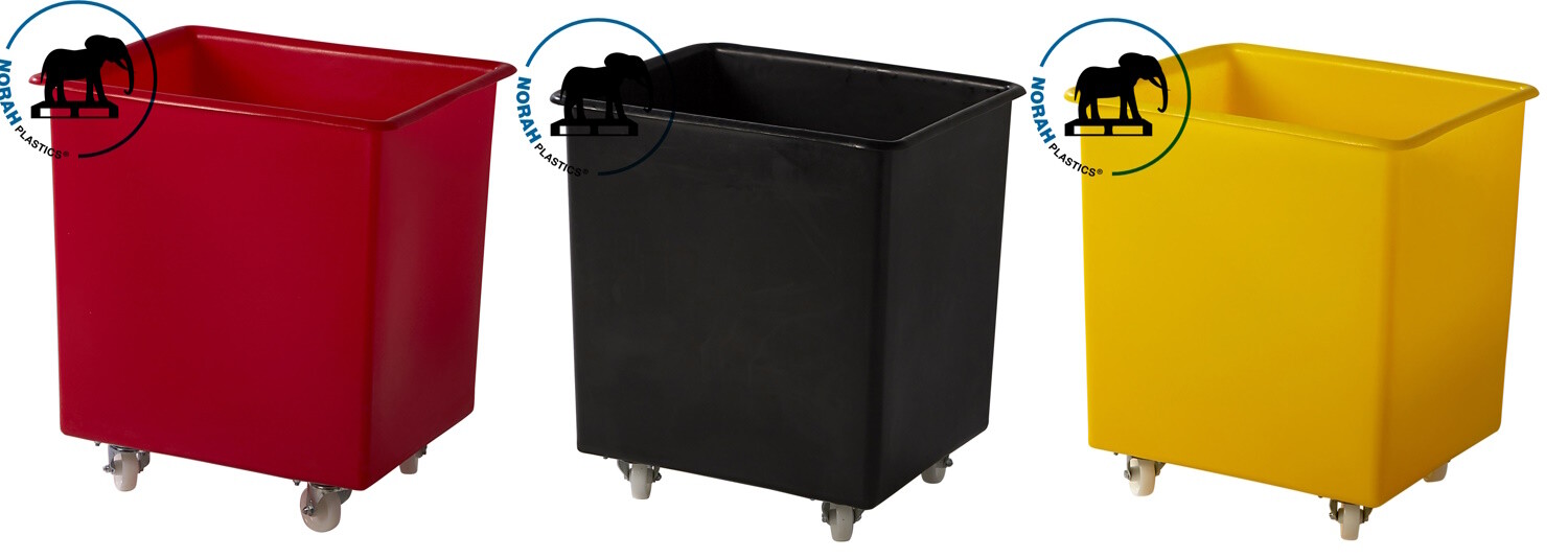 Rollwagen und Wannenwagen aus Kunststoff 135-Liter