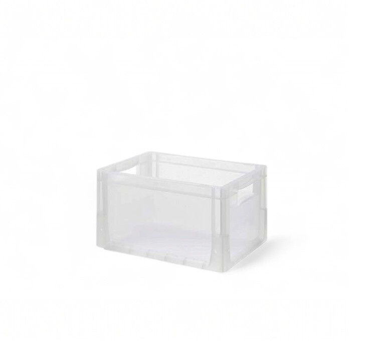 Transparente Stapelbox 40x30x22cm