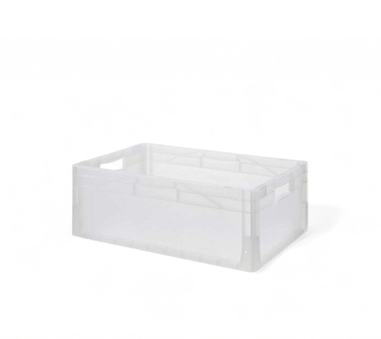 Transparente Stapelbox 60x40x22cm